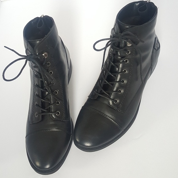 dressy lace up boots